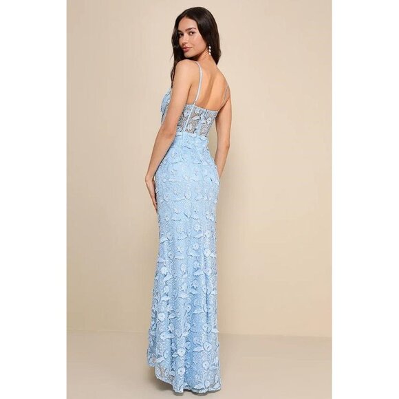 LULUS Women's Exceptionally Radiant Embroidered Floral Bustier - Picture 2 of 13